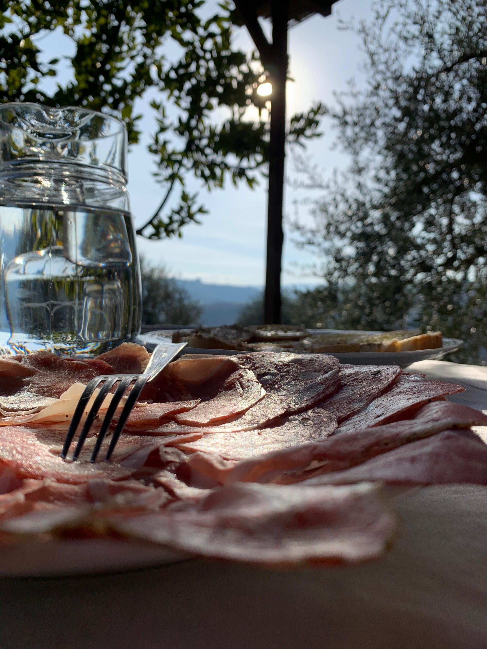 Montalcino - delicious light lunch